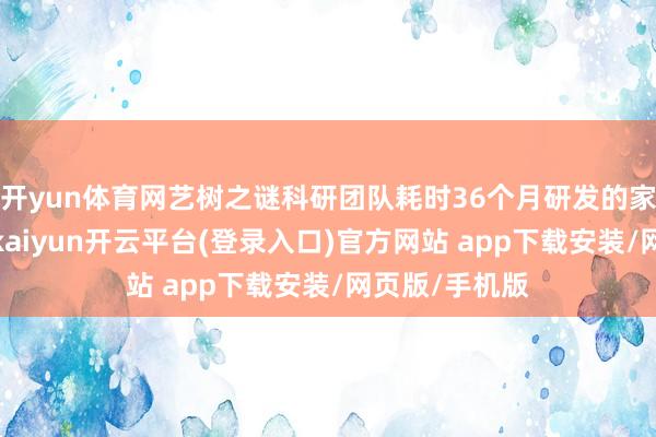 开yun体育网艺树之谜科研团队耗时36个月研发的家具细胞一号-kaiyun开云平台(登录入口)官方网站 app下载安装/网页版/手机版