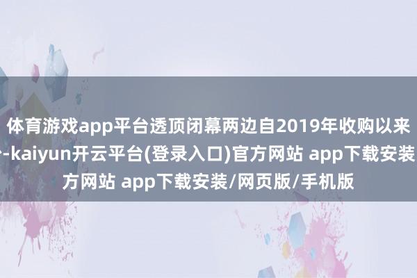 体育游戏app平台透顶闭幕两边自2019年收购以来的扫数未决纠纷-kaiyun开云平台(登录入口)官